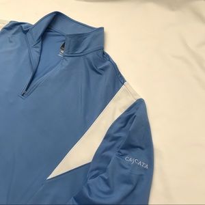 Greg Norman 1/4 Zip Sweater light Jacket Sz. XXL